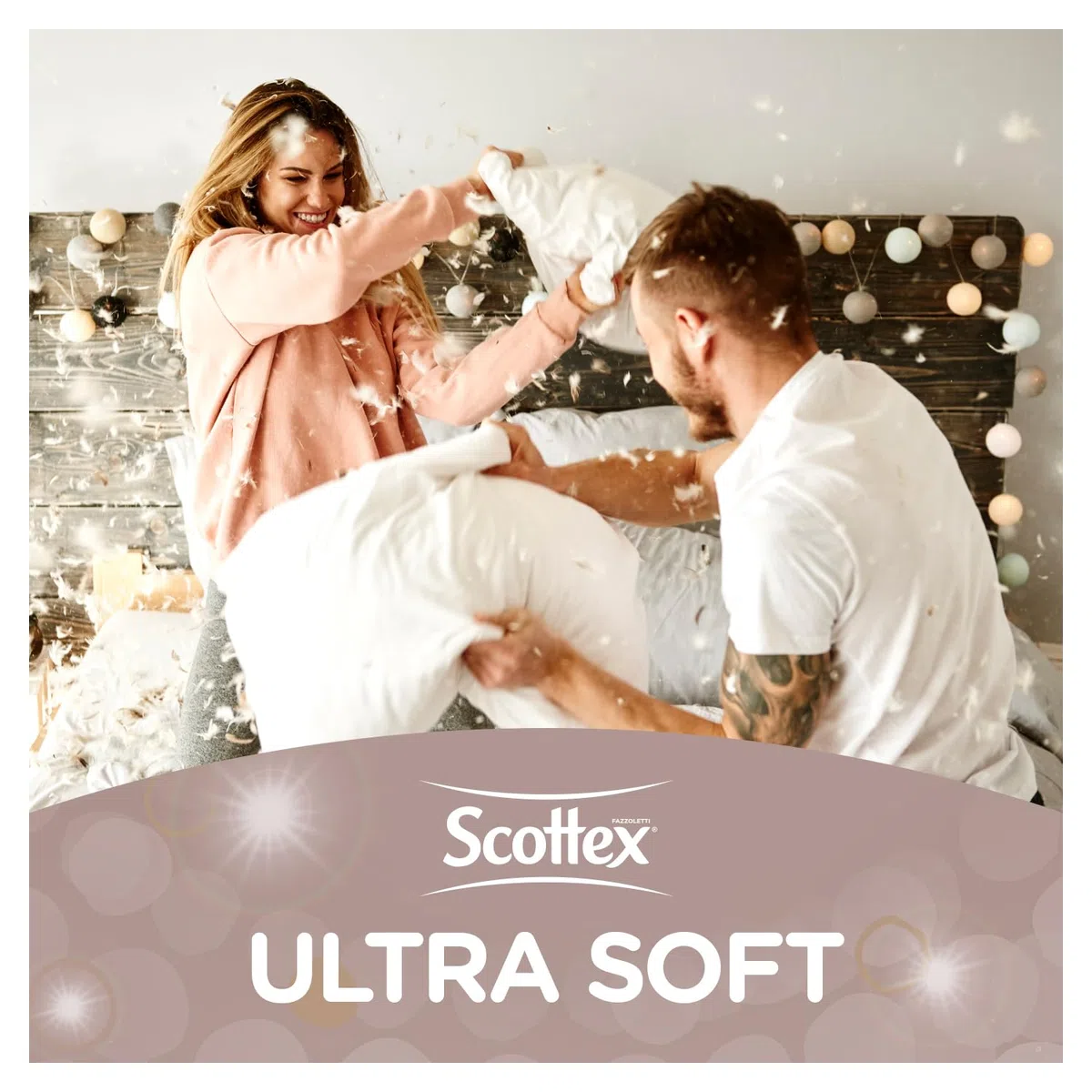 Scottex Ultra Soft Box Fazzoletti, 12 Box da 80 Fazzoletti
