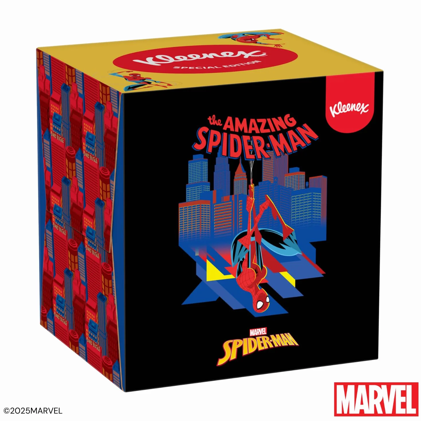 KLEENEX - Fazzoletti Disney Cubic Box (12 scatole da 48 fazzoletti) - giocoso con i personaggi preferiti dei tuoi bambini