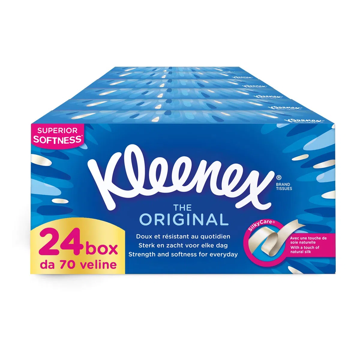 Kleenex Original Box Fazzoletti, 24 Box da 70 Veline