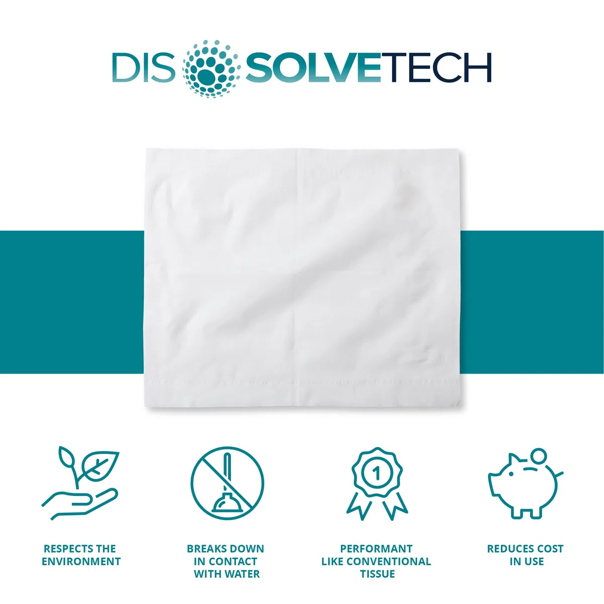 Papernet Veline Facciali Dissolve Tech - Pacco da 40 x 6779 gr
